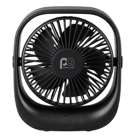 Perfect Aire Perfect Aire 5.75 in. H X 5 in. D 3 speed USB Fan 1PAFD5R